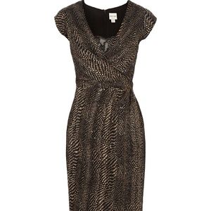 Reiss Aida-cross front dress